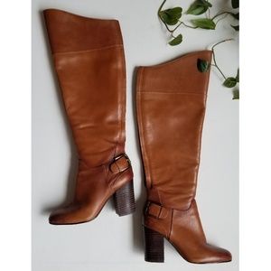 Vince Camuto | "Sidney" Leather Riding Boot Heel